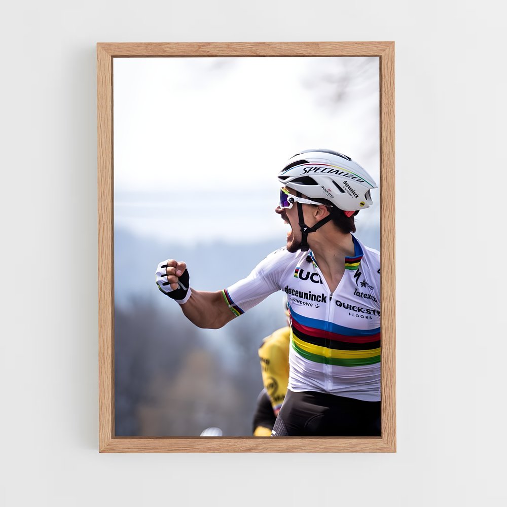 Poster Pédale de Champion – affiche Cyclisme (vue 4)